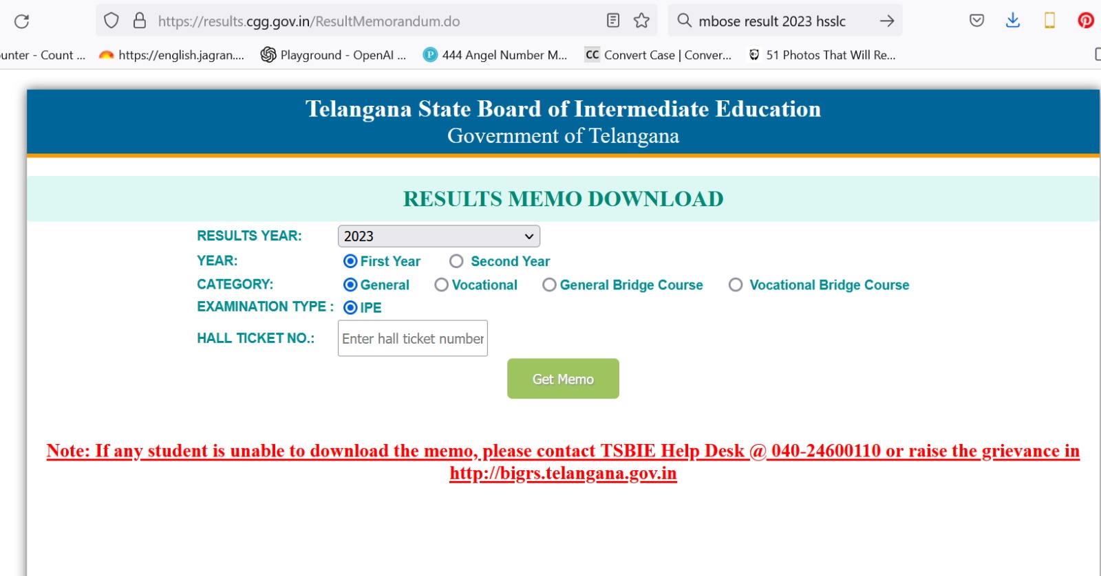 TSBIE Manabadi TS Inter Results 2023: 1st, 2nd Year Results Announced ...